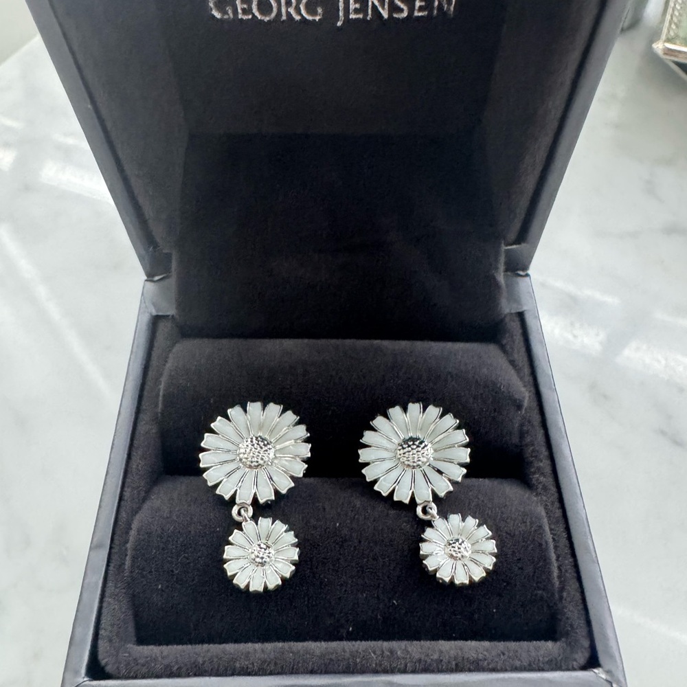 Georg Jensen Daisy earrings - Picture 7 of 7